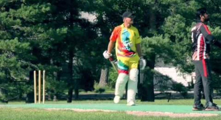 Regina Cricket - Cavaliers Fire big hits vs. Rangers